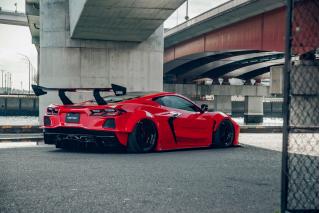 Liberty Walk Chevrolet Corvette C8 